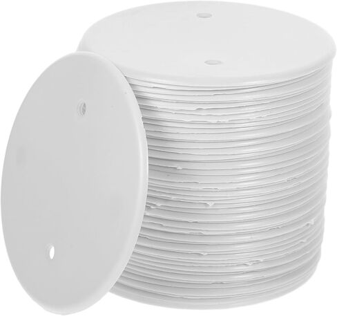 50pcs White Pp Wall Cable Cover Plate for Office and Home Protection in Saudi Arabia