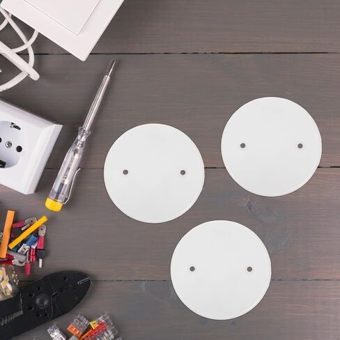 50pcs White Pp Ceiling Cover Plate for Power Cord Protection in Saudi Arabia