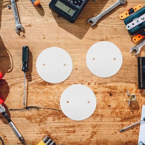 50pcs White Pp Ceiling Cover Plate for Power Cord Protection in Saudi Arabia