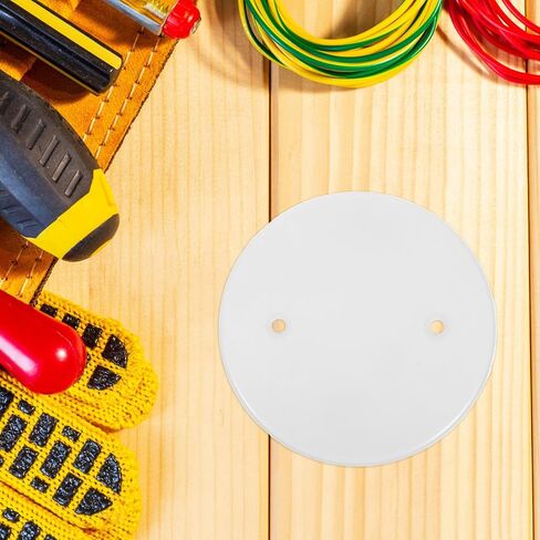 50pcs White Pp Ceiling Cover Plate for Power Cord Protection in Saudi Arabia