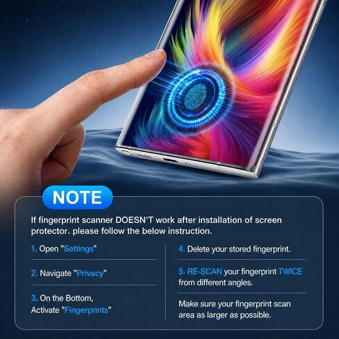 [3 Pack] 3D Curved Tempered Glass for Samsung Galaxy S22 Ultra Screen Protector 5G (6.8 Inch), 9H Hardness, Ultrasonic Fingerprint Compatible, Case Friendly, Bubble Free HD Clear Glass in Kuwait