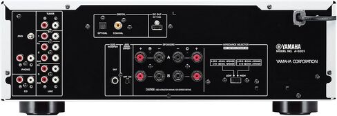 Yamaha A-S301BL Natural Sound Integrated Stereo Amplifier - Black (Renewed) in Saudi Arabia