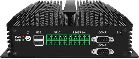 جهاز جدار حماية بدون مروحة مع QAT، OPNsense، VPN، جهاز توجيه PC، PVE، Denverton Atom C3958، RN02، 4 x 2.5GbE I226-V، 4 x SFP+ X553، دعم DPDK، 0 RAM، 0 تخزين، Barebone بدون نظام in Kuwait