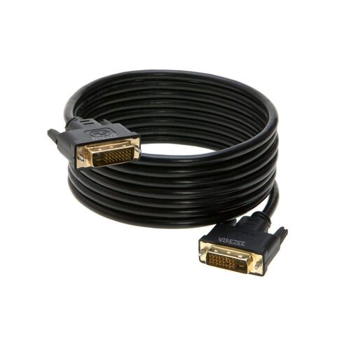 DVI-D Cable Dual Link DVI to DVI Male Wire 24+1 Pin 3ft 6ft 10ft 15ft 25ft (10FT) in Saudi Arabia