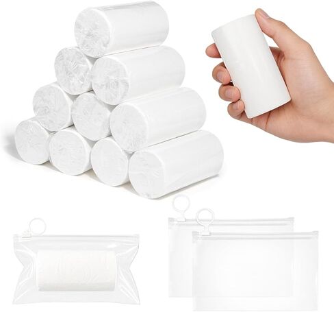 5-Pack Travel Toilet Paper Bulk with Storage Bags, Individually Wrapped in Saudi Arabia