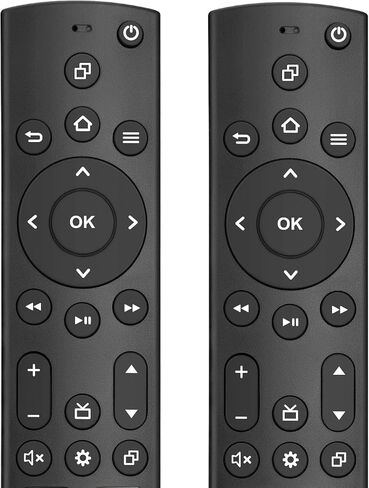 (Pack of 2) Universal Remote Control for Samsung/Insignia/Toshiba/TCL/Vizio/Pioneer/Roku Smart TVs Remote Replacement, Compatible with Voice Smart TV in Kuwait