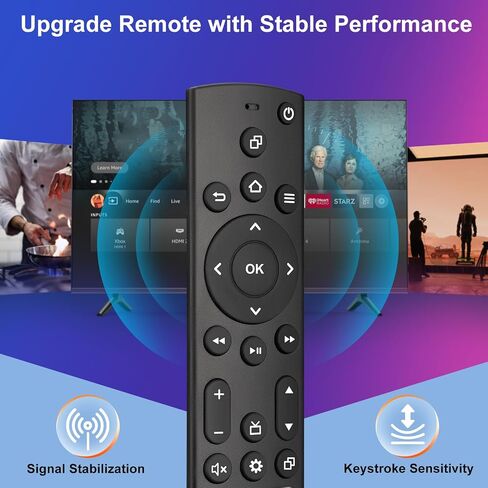 (Pack of 2) Universal Remote Control for Samsung/Insignia/Toshiba/TCL/Vizio/Pioneer/Roku Smart TVs Remote Replacement, Compatible with Voice Smart TV in Kuwait