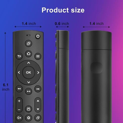 (Pack of 2) Universal Remote Control for Samsung/Insignia/Toshiba/TCL/Vizio/Pioneer/Roku Smart TVs Remote Replacement, Compatible with Voice Smart TV in Kuwait