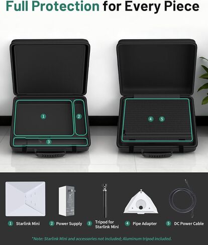 Starlink Mini Tripod with Carry Case, for All Starlink Mini Models in Kuwait