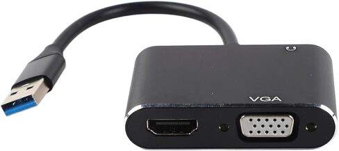 Cocoarm USB 3.0 to VGA Adapter Converter Display Expansion Dock for, with Support, for External Monitor Projector in Saudi Arabia