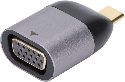 محول USB C إلى VGA 8K عند 60 هرتز، محول ذكر إلى أنثى من سبائك الألومنيوم بدقة 1080 بكسل لشاشة عرض الكمبيوتر المحمول in Saudi Arabia