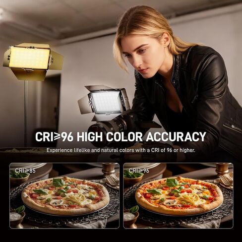 PHOTOOLEX X2077 Panel Light, RGB LED Video Light, Portable Camera Light in Kuwait
