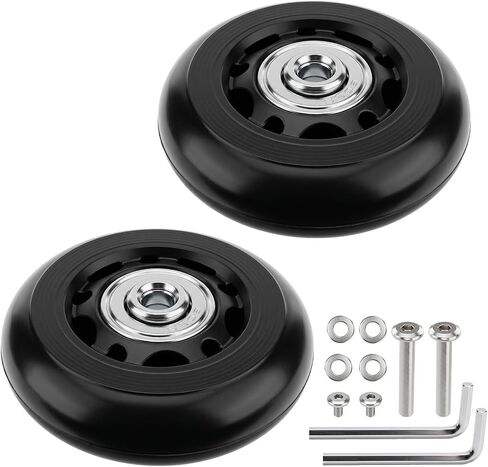 Ronyes Replacement Wheels for Pelican 1510 and 1560 Cases, 2 Pack in Kuwait