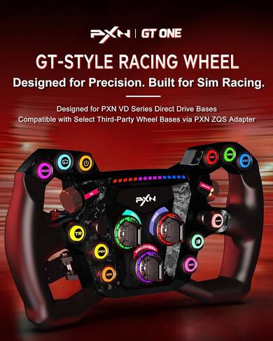 PXN GT ONE Sim Racing Steering Wheel Rim in Saudi Arabia