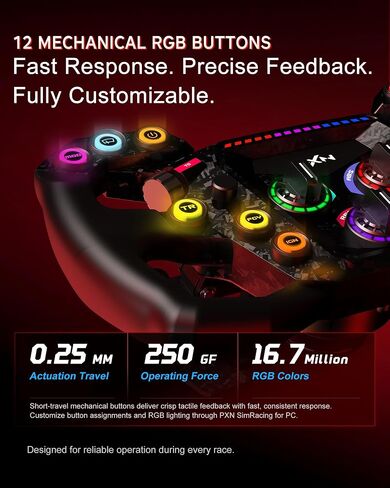 PXN GT ONE Sim Racing Steering Wheel Rim in Saudi Arabia