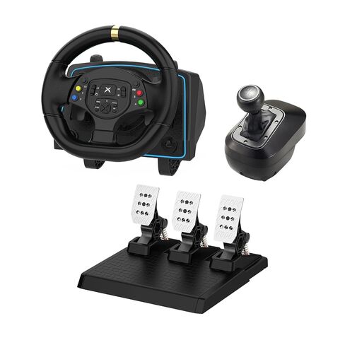 DOYO Gaming Steering Wheel with Hall Pedals and H Shifter for PC, PS3 in Saudi Arabia