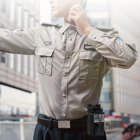 Tactical Radio Holster Case Molle Radio Pouch Military Heavy Case Accessories Radio Holder Duty Belt Holster Bag for Baofeng UV-5R BF-F8HP PRO AR-5RM Two Way Radio Walkie Talkies Adjustable Storage in Kuwait