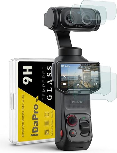 iDaPro Screen Protector + Lens Protector for Insta360 Luna Ultra in Saudi Arabia