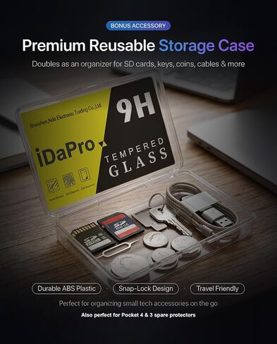 iDaPro Screen Protector + Lens Protector for Insta360 Luna Ultra in Saudi Arabia