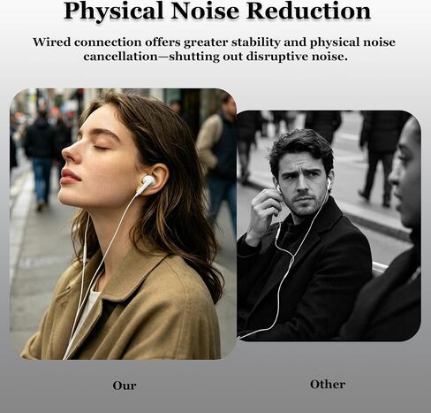 MAS CARNEY 2-Pack Wired Earbuds with Universal Compatibility 3.5mm AUX Plug in Kuwait