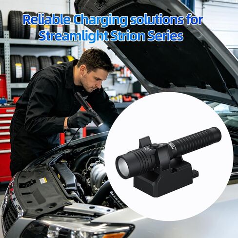 Replacement 74102 Charger Holder Compatible with Strea-mlight Strion Series, Smart Type‑C Charger Base with Fast Charging and Durable in Saudi Arabia