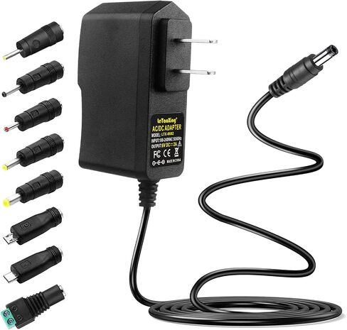 Universal 6V 2A Power Supply Adapter 6 Volt 2000mA Wall Charger in Saudi Arabia