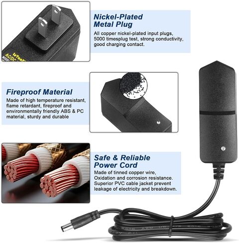Universal 6V 2A Power Supply Adapter 6 Volt 2000mA Wall Charger in Saudi Arabia