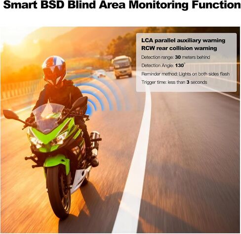 نظام ملاحة GPS للدراجات النارية مقاس 7 بوصات مقاوم للماء مع CarPlay Android Auto، CarPlay للدراجات النارية مع TPMS، BSD Blind Spot Radar يدعم 256 جيجابايت للموتو in Kuwait