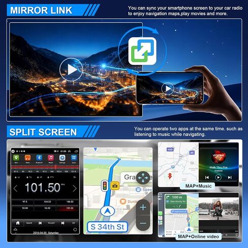 2G+32G Double Din Car Stereo for Honda Accord 6th 1998-2002 in Kuwait