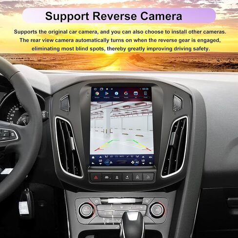 10.4" Vertical Android Head Unit Car Stereo for Ford Focus 2012-2018 in Saudi Arabia