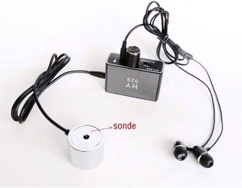 Enhanced Ultra-Sensitive Wall-Penetrating Contact/High-Intensity Acoustic Amplified Water Pipe Leak Monitoring Device/Probe Microphone Amplification System in Kuwait
