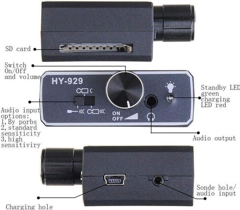 Enhanced Ultra-Sensitive Wall-Penetrating Contact/High-Intensity Acoustic Amplified Water Pipe Leak Monitoring Device/Probe Microphone Amplification System in Kuwait