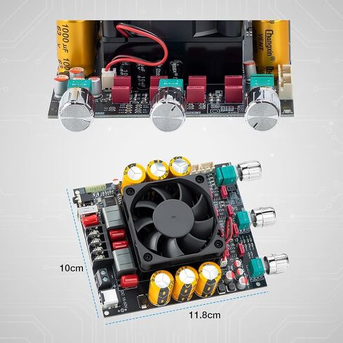 Hosyond TPA3255 Bluetooth 5.3 Power Amplifier Board 300W+300W in Kuwait