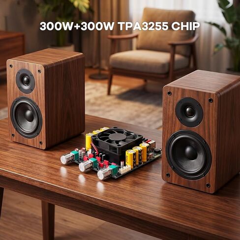 Hosyond TPA3255 Bluetooth 5.3 Power Amplifier Board 300W+300W in Kuwait