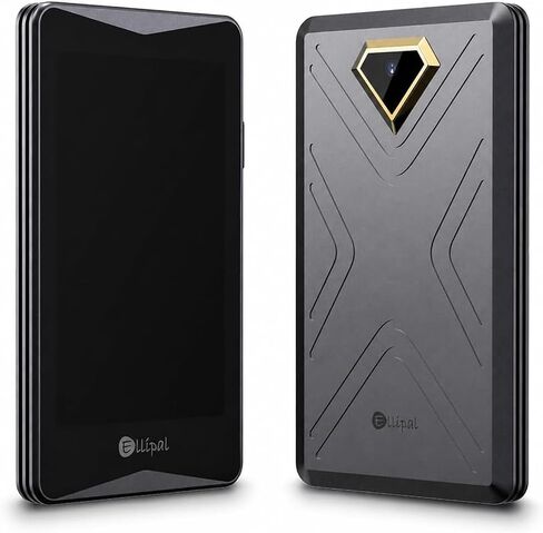 ELLIPAL Titan 2.0 Air-Gapped Crypto Wallet – Cold Wallet for Bitcoin, ETH, SOL, XRP, NFT & 10,000+ Coins and Tokens – Trusted Cold Storage Hardware Wallet(Golden) in Saudi Arabia
