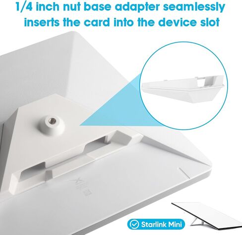 Starlink Mini Adjustable Wall Mount Kit, 1/4 Inch Nut Base Adapter in Kuwait