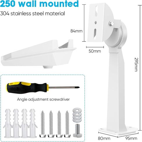 Starlink Mini Adjustable Wall Mount Kit, 1/4 Inch Nut Base Adapter in Kuwait