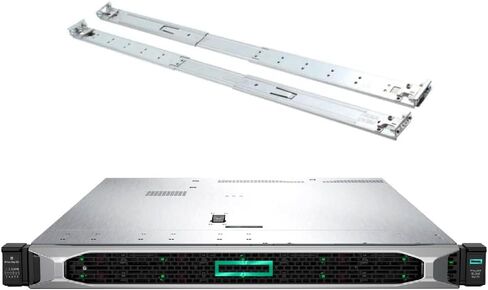 HPE ProLiant DL360 Gen10 1U Rack Server Bundle with Dual Xeon 6148 2.40 GHz, 256GB DDR4 Memory, 15.36TB Enterprise SSD Storage, RAID, Dual Power, iLO, Rail Kit in Saudi Arabia
