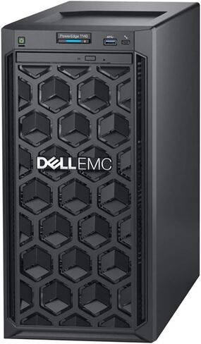 Dell PowerEdge T140 Mini Tower Server with Intel Xeon 3.3GHz CPU, 64GB DDR4 RAM, 16TB HDD Storage, RAID, Windows 2019 (Renewed) in Saudi Arabia