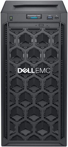 Dell PowerEdge T140 Mini Tower Server with Intel Xeon 3.3GHz CPU, 64GB DDR4 RAM, 16TB HDD Storage, RAID, Windows 2019 (Renewed) in Saudi Arabia