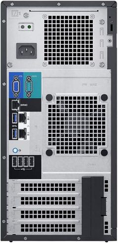 Dell PowerEdge T140 Mini Tower Server with Intel Xeon 3.3GHz CPU, 64GB DDR4 RAM, 16TB HDD Storage, RAID, Windows 2019 (Renewed) in Saudi Arabia