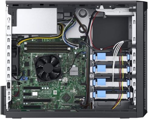 Dell PowerEdge T140 Mini Tower Server with Intel Xeon 3.3GHz CPU, 64GB DDR4 RAM, 16TB HDD Storage, RAID, Windows 2019 (Renewed) in Saudi Arabia
