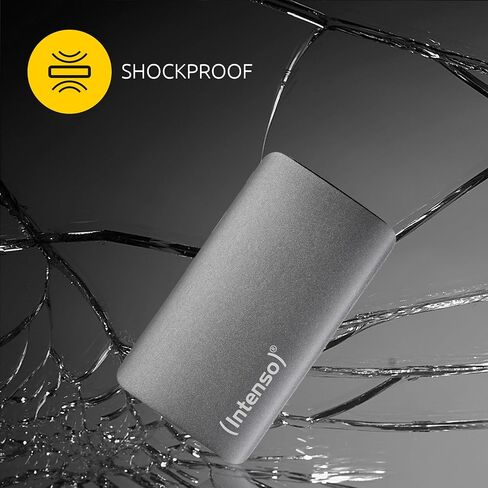 Intenso TX800 External SSD 1TB Portable Solid State Drive, Super Speed USB 3.2 Gen 2x2 (20Gbps), up to 2100MB/s in Kuwait