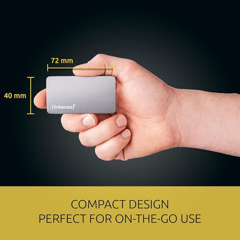 Intenso TX800 External SSD 1TB Portable Solid State Drive, Super Speed USB 3.2 Gen 2x2 (20Gbps), up to 2100MB/s in Kuwait