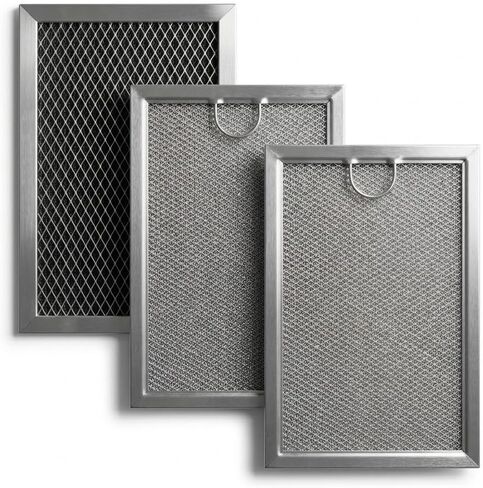 OEM Quality Microwave Charcoal Filter for GE JVM6175EK5ES,JVM6172SK5SS, JVM6175SK5SS,JVM6175YK5FS (2 Pack) in Saudi Arabia