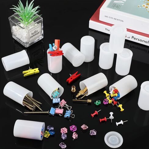 Jovitec 60 Pieces White Film Canisters with Caps, 35 mm Empty Camera Reel Storage Containers Case with Lids, Films Developing Processing Tube for Storing Films, Small Accessories in Saudi Arabia