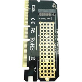 PCIe x16 M.2 NVMe Adapter Card with LED Indicator in Saudi Arabia