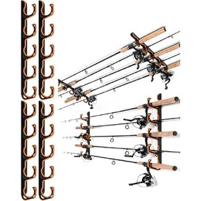 Ghosthorn Fishing Rod Rack,Wall or Ceiling Mounted Pole Holder Garage in Saudi Arabia