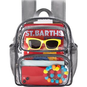 MAY TREE Clear Backpack Stadium Approved 12x10x6, Transparent Bag in Kuwait