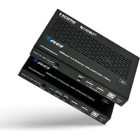 OREI 4K KVM HDMI USB-C Extender Balun HDBaseT 3.0 330ft, RS-232, HDR10+ HLG in Saudi Arabia
